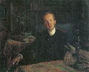 Lovis Corinth Portrait of Gerhart Hauptmann Germany oil painting artist